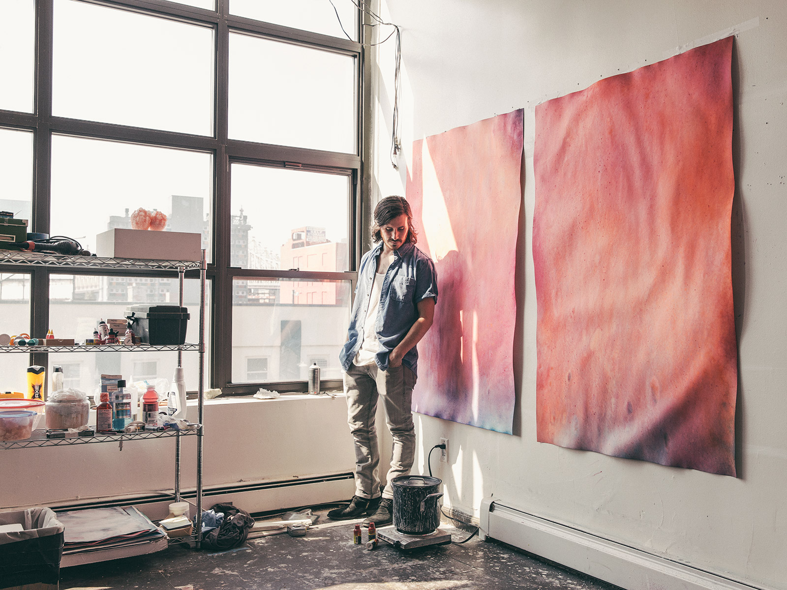 portrait, Dustin Aksland, ben weiner, art, artist, contemporary art, new york city, nyc